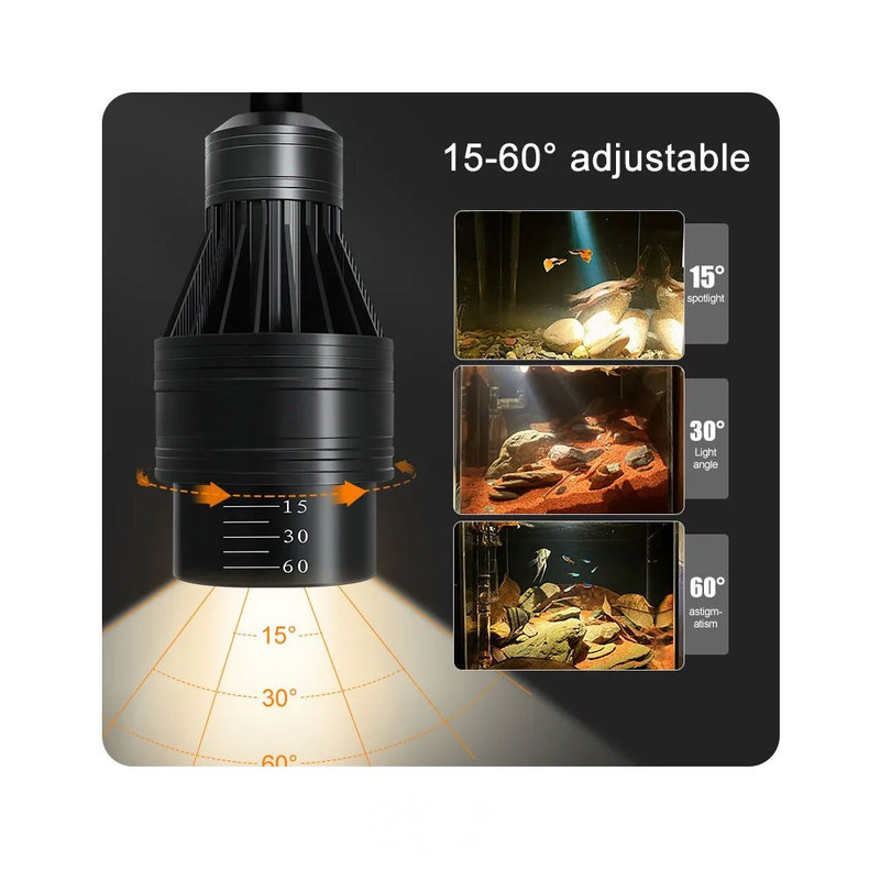 لامپ ال ای دی آکواریوم سوبو مدل لنزدار SD-048LB 17w