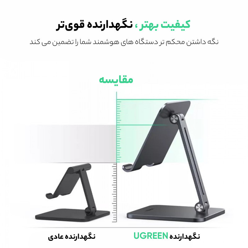 پایه نگهدارنده گوشی موبایل و تبلت یوگرین مدل LP134-40393