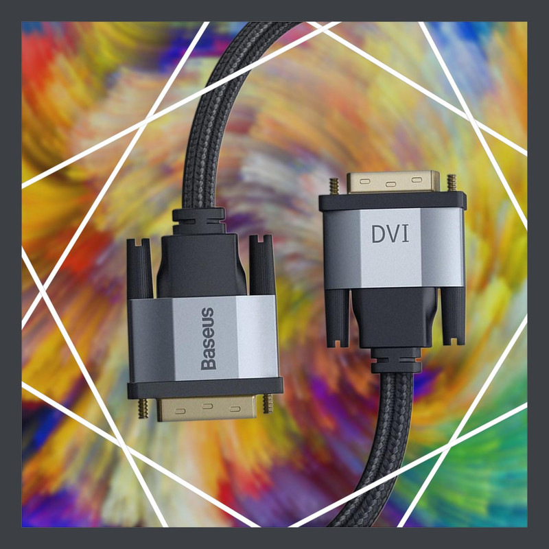 کابل DVI باسئوس مدل CAKSX-S0G طول 3 متر