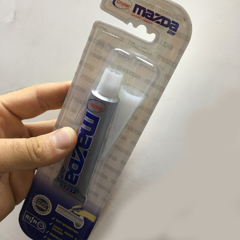 چسب سیلیکون کاسپین مدل مزدا وزن 30 گرم بسته 2 عددی