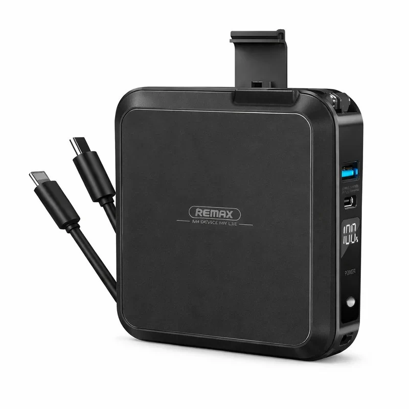 پاوربانک ریمکس مدل Infinity All in one - AC charger-RPP-276 ظرفیت 15000 میلی آمپرساعت