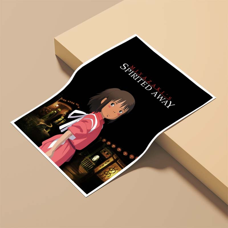 پوستر کارنيکا طرح شهر ارواح Spirited Away کد 64763 مجموعه 8 عددی
