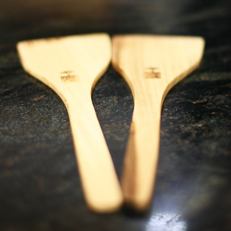 کفگیر مدل wood بسته 2 عددی
