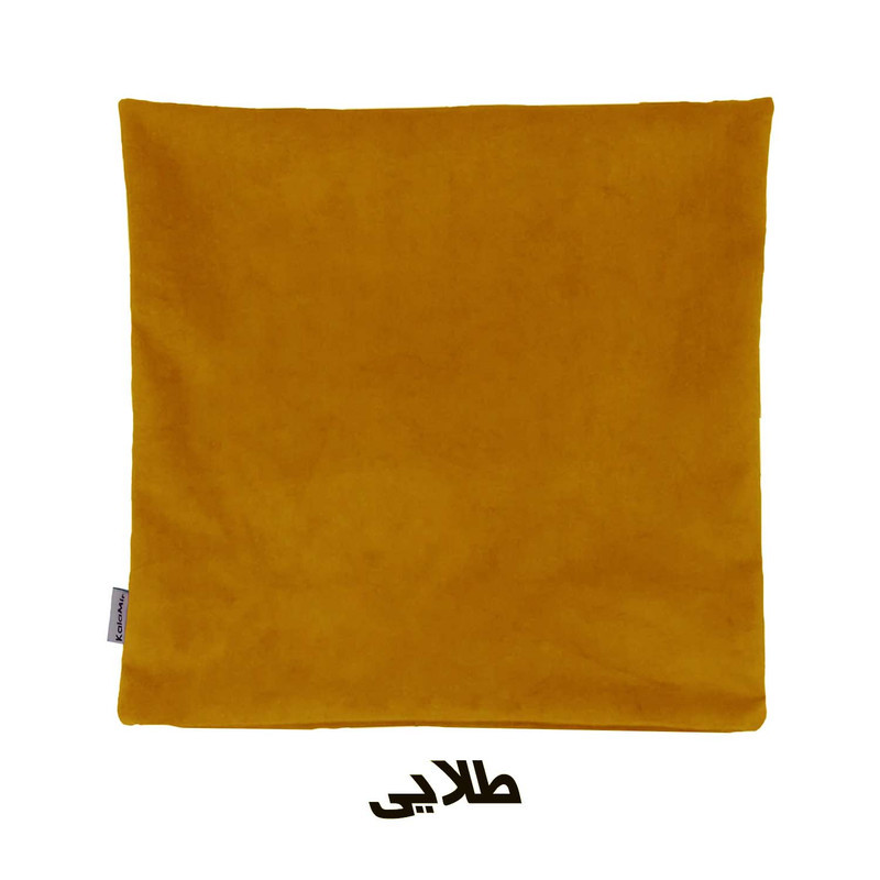 کاور کوسن کالامیر مدل مخمل میکور سایز 40*40 سانتی متر