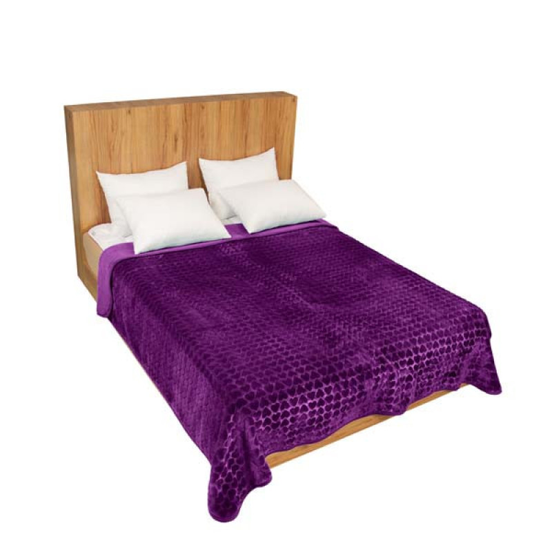 پتو 2 نفر نساجی لاله مهرگان مدل الوان طرح کُره  سایز 230x210x2 سانتی‌متر