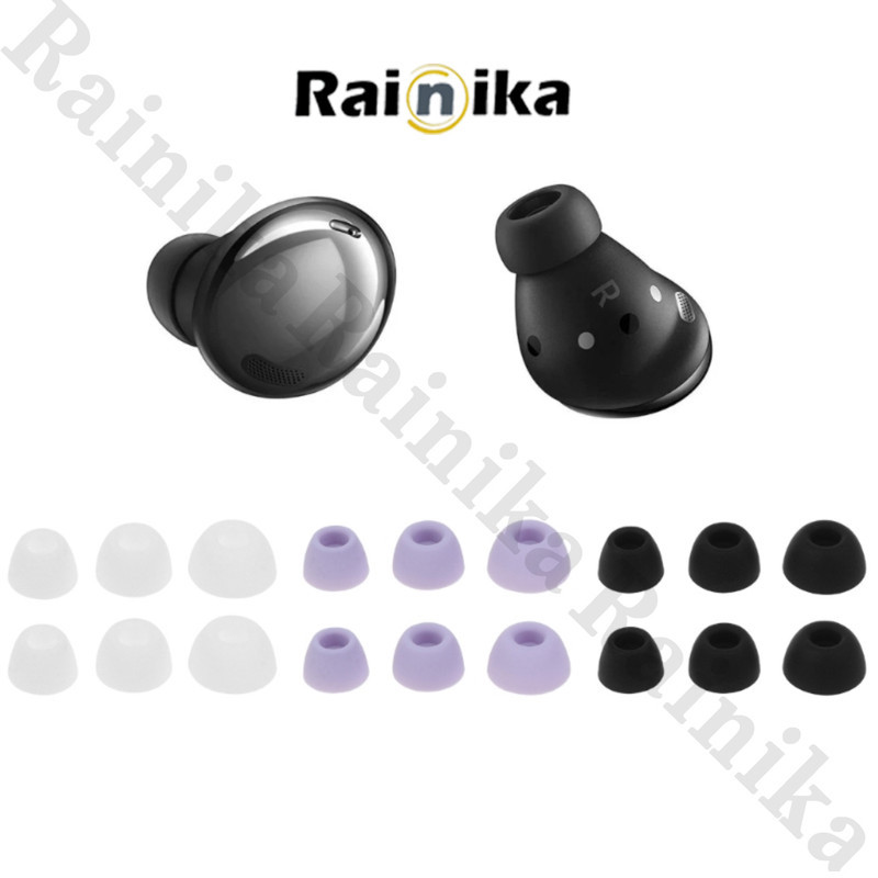 سری هندزفری رینیکا مدل 2Pro مناسب برای کیس هدفون سامسونگ Galaxy Buds 2 Pro مجموعه 6 عددی