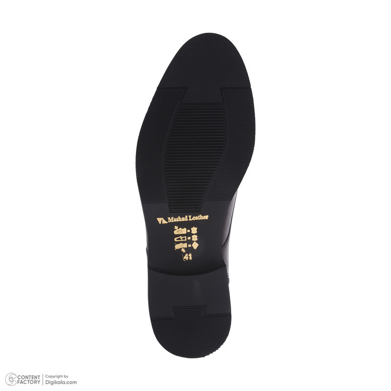 نیم بوت مردانه چرم مشهد مدل J6292-088