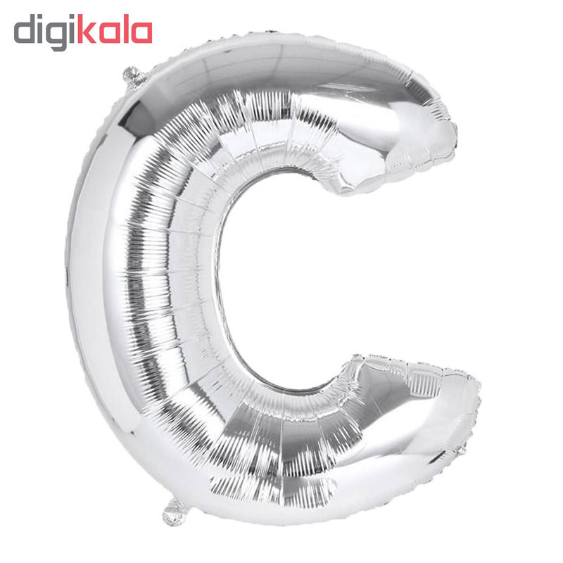 بادکنک فویلی طرح حروف انگلیسی C کد 210