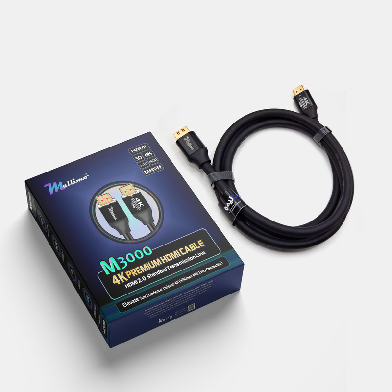 کابل HDMI 4K مالیمو مدل M3000 طول 1.5 متر
