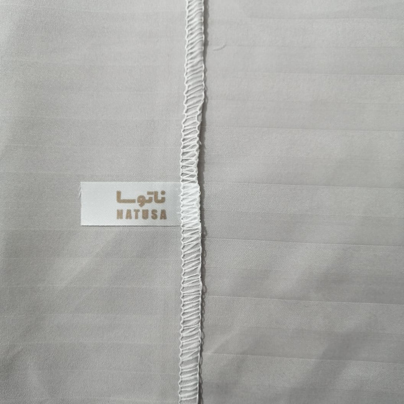 ملحفه میکرو ناتوسا مدل هتلی یک نفره سایز 200x90 سانتی‌متر