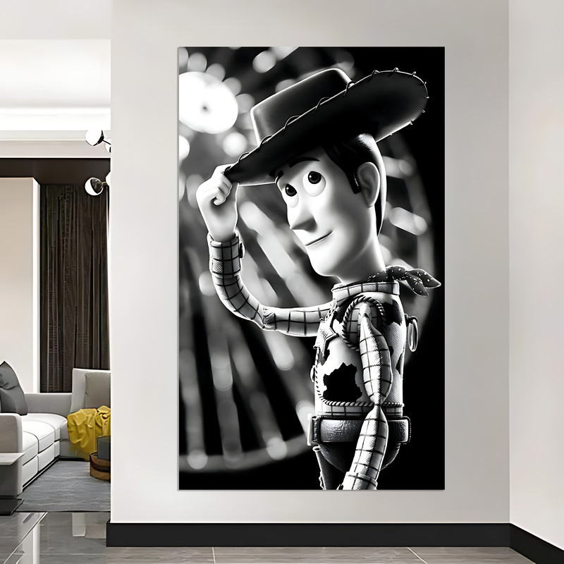 تابلو شاسی مدل فیلم و سریال طرح TOY STORY داستان اسباب بازی کد 24