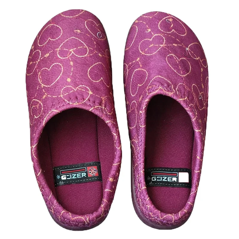 دمپایی حوله‌ای گزر مدل GT16832PINK