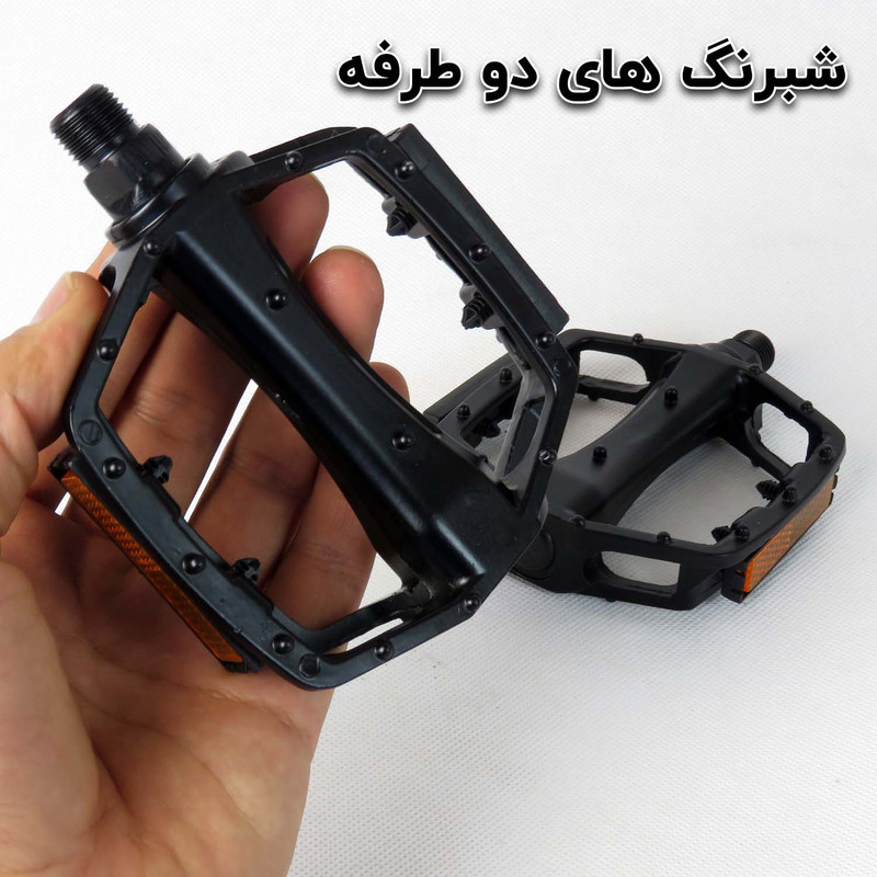 رکاب دوچرخه راکس مدل آلومینیوم کد 798
