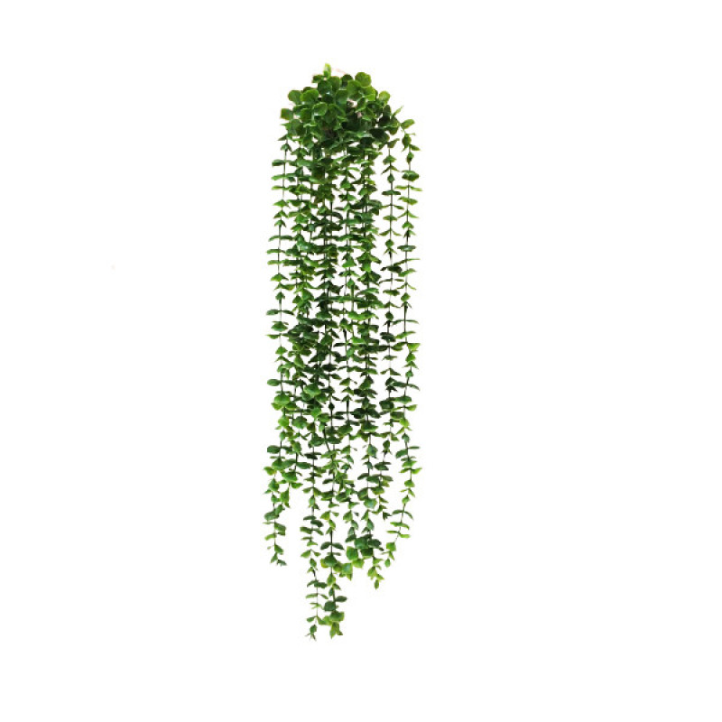 دسته گل مصنوعی آبشار مدل 486 با طراحی طبیعی، جنس پلاستیک مقاوم، ابعاد 80x20x5 سانتی‌متر و وزن سبک مناسب تزیین میز، قفسه و محیط‌های مختلف