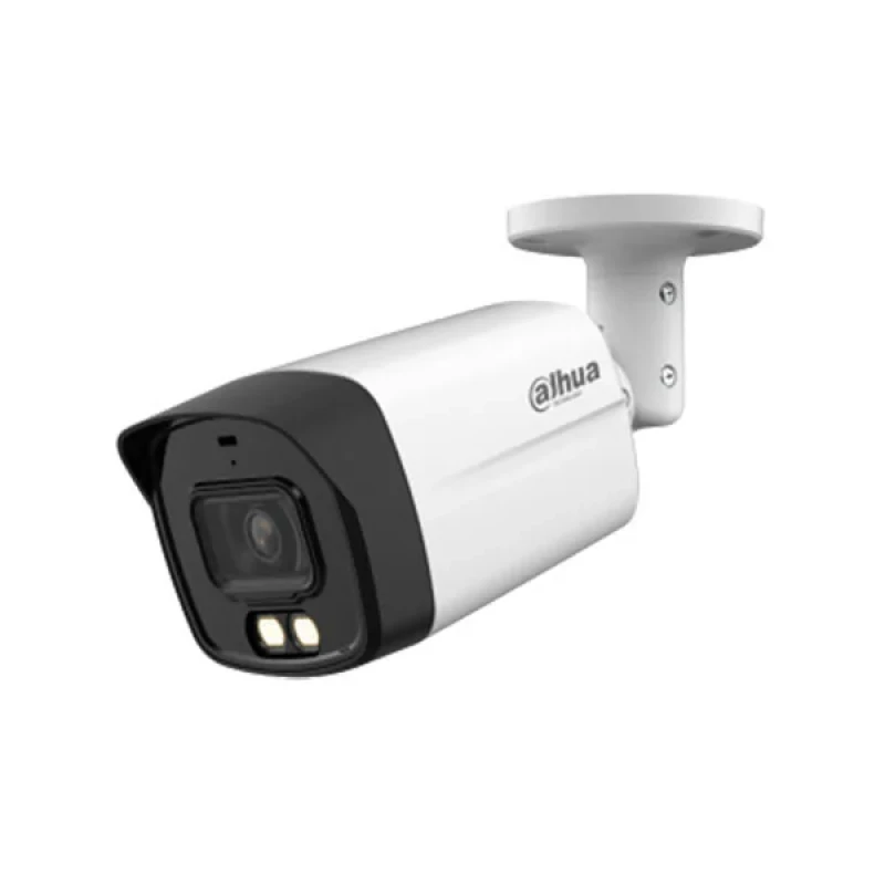 دوربین مداربسته آنالوگ بولت داهوا مدل DH-HAC-HFW1200TLMP-IL-A با حسگر CMOS، رزولوشن 1080×1920، دید در شب و قابلیت چرخش 360 درجه، اتصال باسیم و منبع تغذیه 12 ولت DC