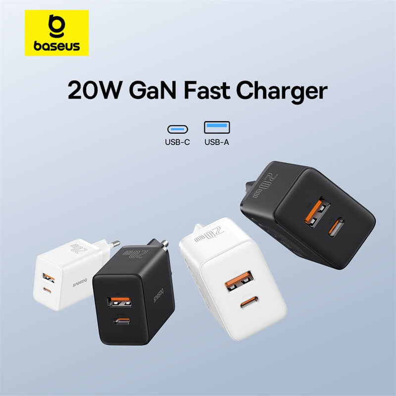شارژر دیواری 20 وات بیسوس مدل Cube 20W