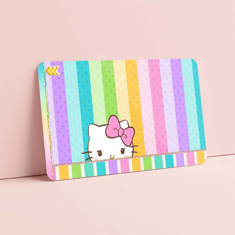 استيکر کارت کارنيکا طرح هلو کیتی hello kitty کد 75073 مجموعه 6 عددی