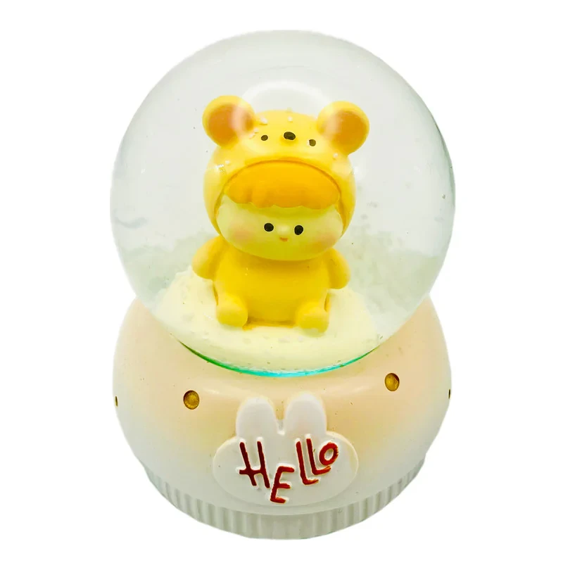 گوی مدل چراغدار HELLO طرح baby موش کد D1623.11.S300