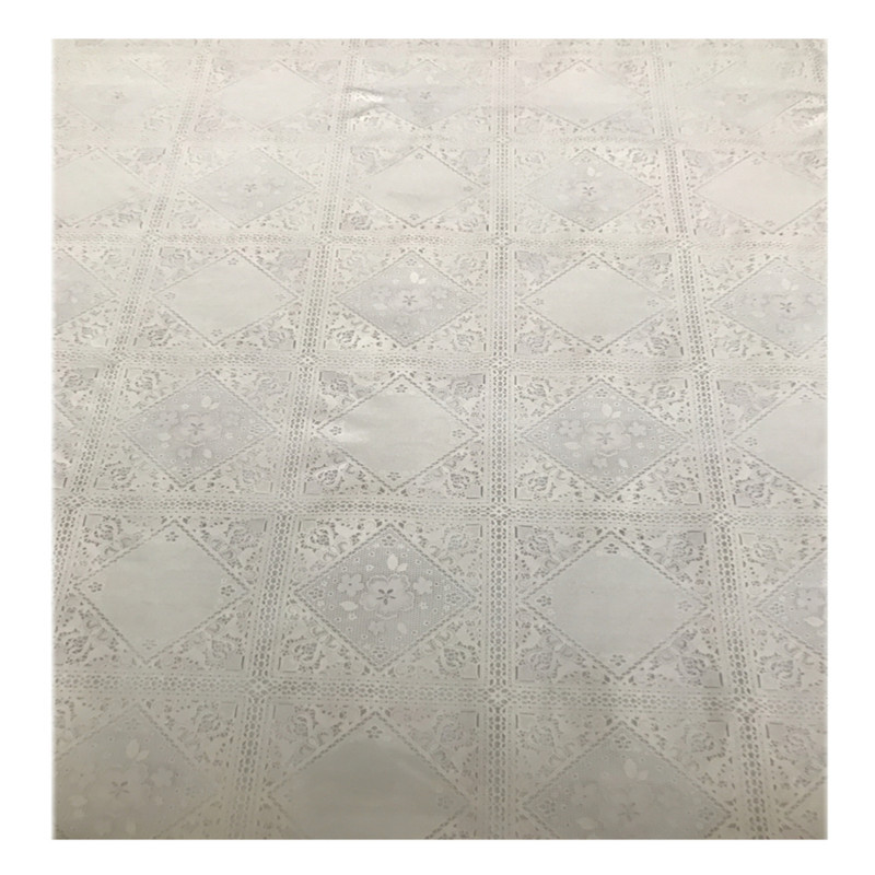 سفره 4 نفره مدل رویال طرح گیپور کد 06 سایز 100×100 سانتی متر