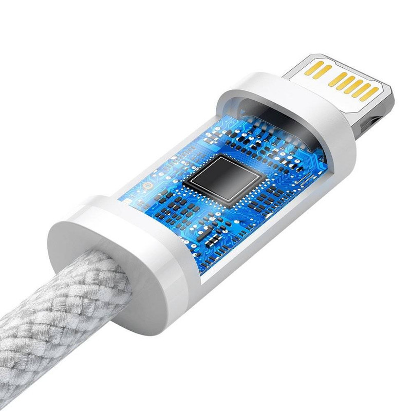 کابل تبدیل لایتنینگ به USB-C باسئوس مدل CALD0001 طول 2 متر