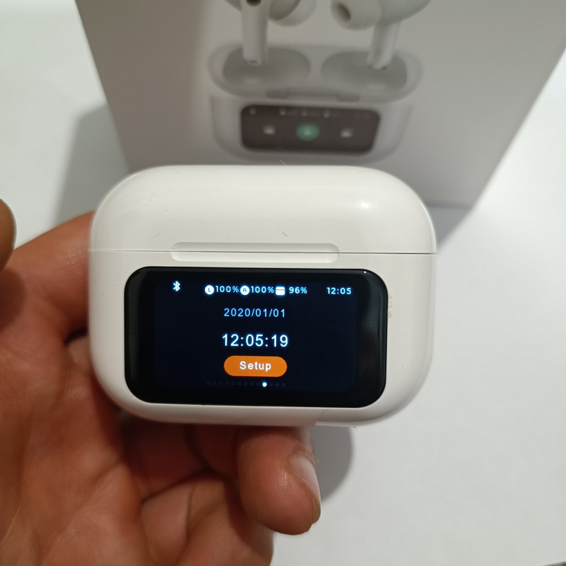 هدفون بلوتوثی مدل Airpods pro Touch screen ancenc ا12