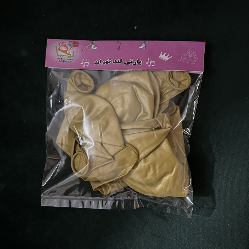 بادکنک پارتی لند تهران طرح کروم کد 2040 بسته 4 عددی