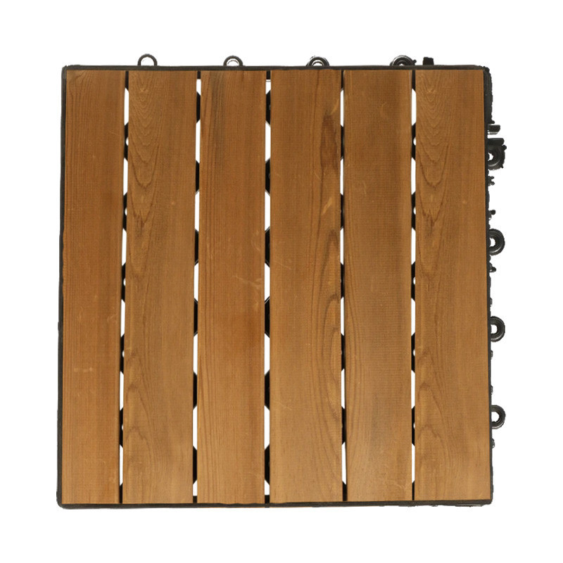 کفپوش مدل ترموود 6 ردیف کد SM42 سایز 30x30 سانتی متر مجموعه 11 عددی