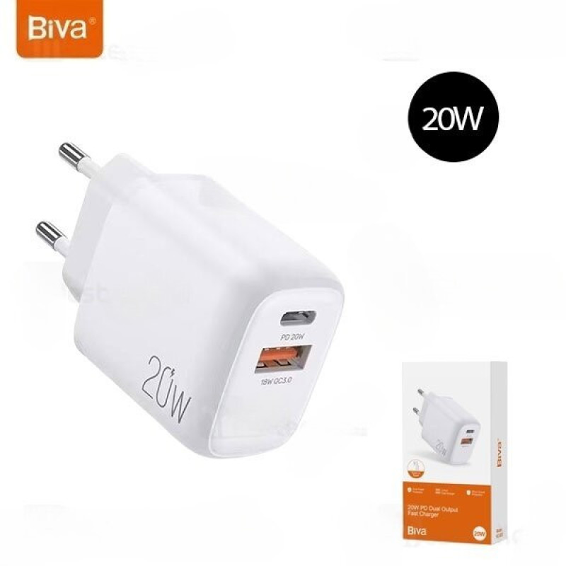 شارژر دیواری 20 وات بیوا مدل HC-20