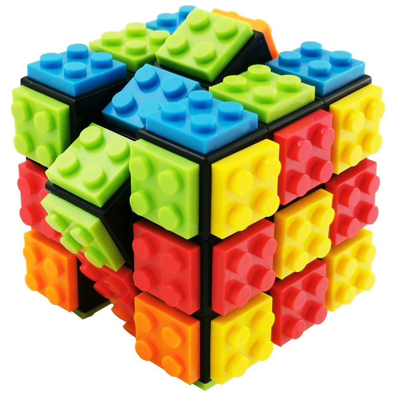مکعب روبیک فنکسین مدل لگویی 3×3 FanXin 3×3 Lego