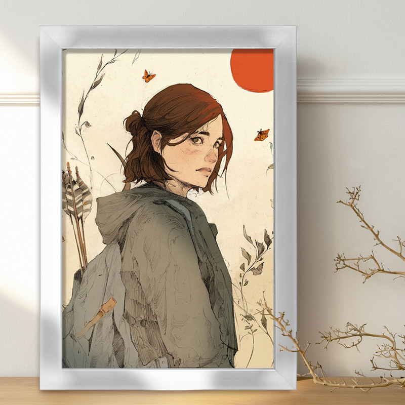 تابلو خندالو طرح The Last Of Us  کد 4875