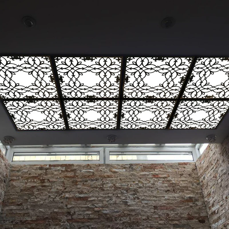 تایل سقفی آسمان مجازی بنی دکو مدل MC48 سایز 60x60 سانتی متر