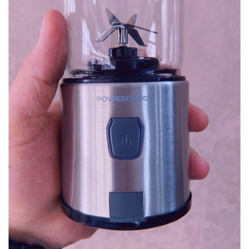 شیکر شارژی پاورولوجی مدل 126W Portable گنجایش 450 میلی لیتر