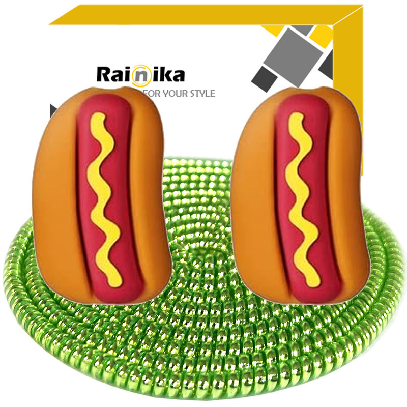 محافظ کابل شارژ و هندزفری رینیکا مدل Hot Dog KK 03 مجموعه 3 عددی