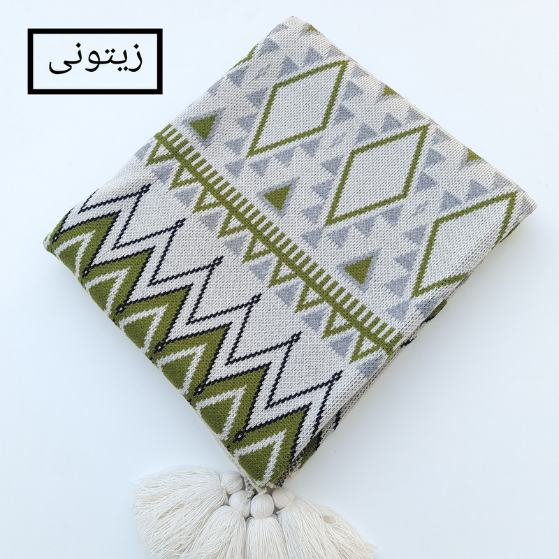 شال مبل مدل بوهو کد 1 سایز 170×140 سانتیمتر