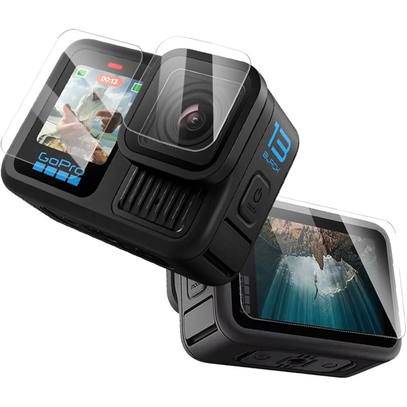 محافظ صفحه نمایش شیشه ای بادیگارد مدل GL مناسب برای دوربین گوپرو GoPro Hero 9  10  11  12  13