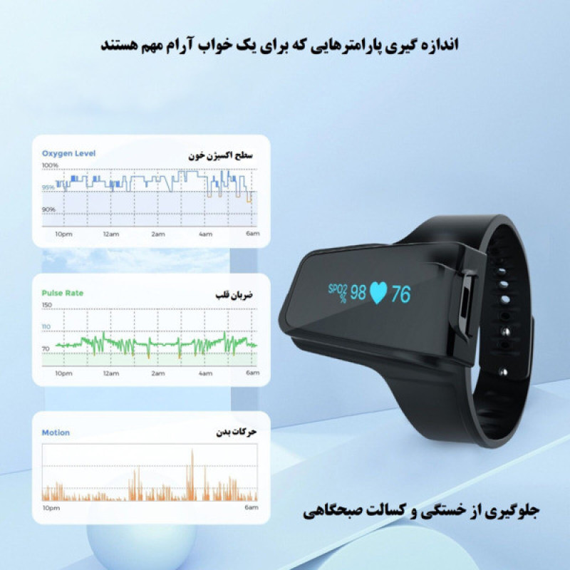پالس اکسیمتر ولو مدل Checkme O2