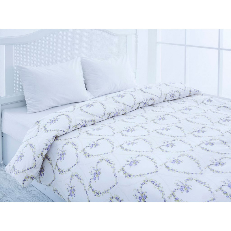 روکش لحاف انگلیش هوم مدل Rose Heart دو نفره سایز 200x220 سانتی متر