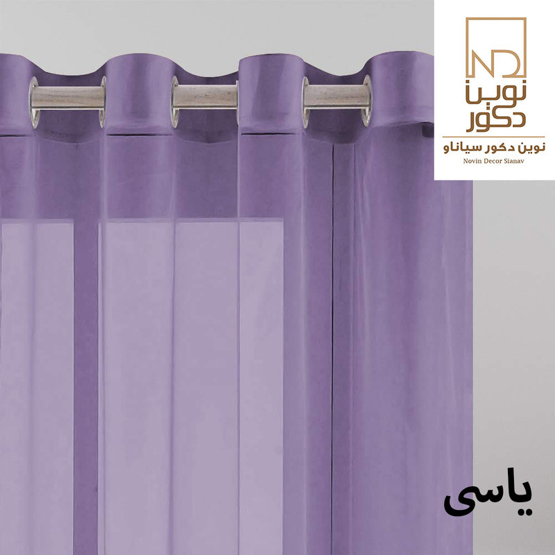 پرده نوین دکور سیاناو مدل ND3100 سایز 180 × 140 سانتی متر