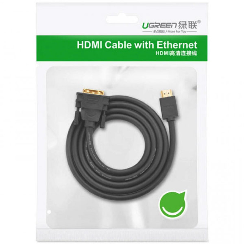 کابل تبدیل HDMI به DVI یوگرین مدل HD106-11150 طول 1.5 متر
