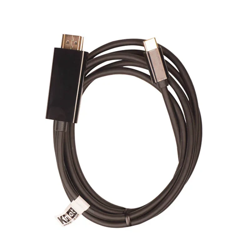 کابل تبدیل USB-C به HDMI کی نت مدل K-CUCMHD18 طول 1.8 متر