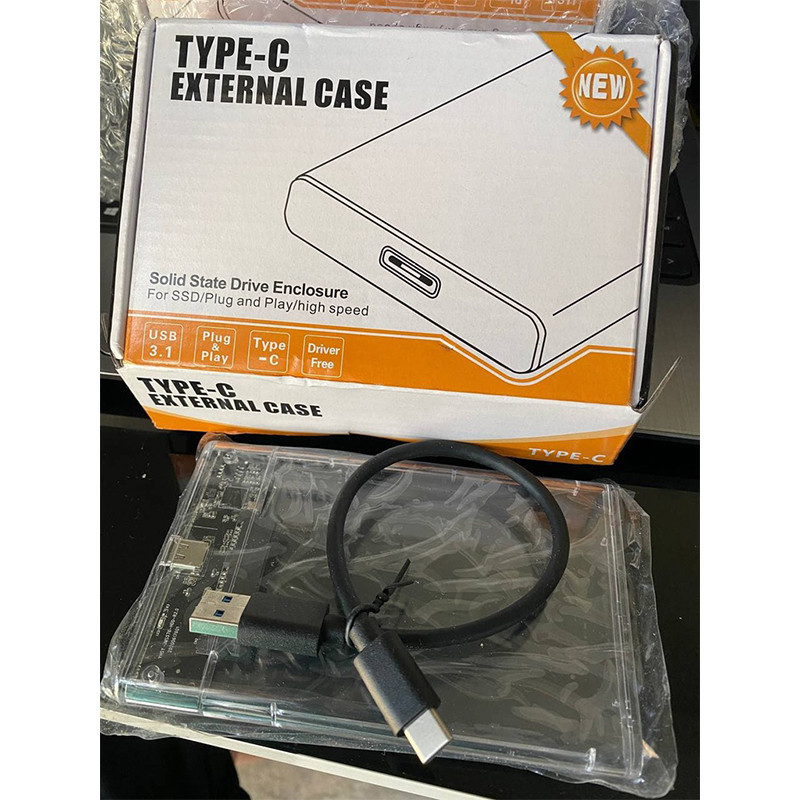 قاب هارد دیسک 2.5 اینچ اکسترنال USB-C مدل US-128