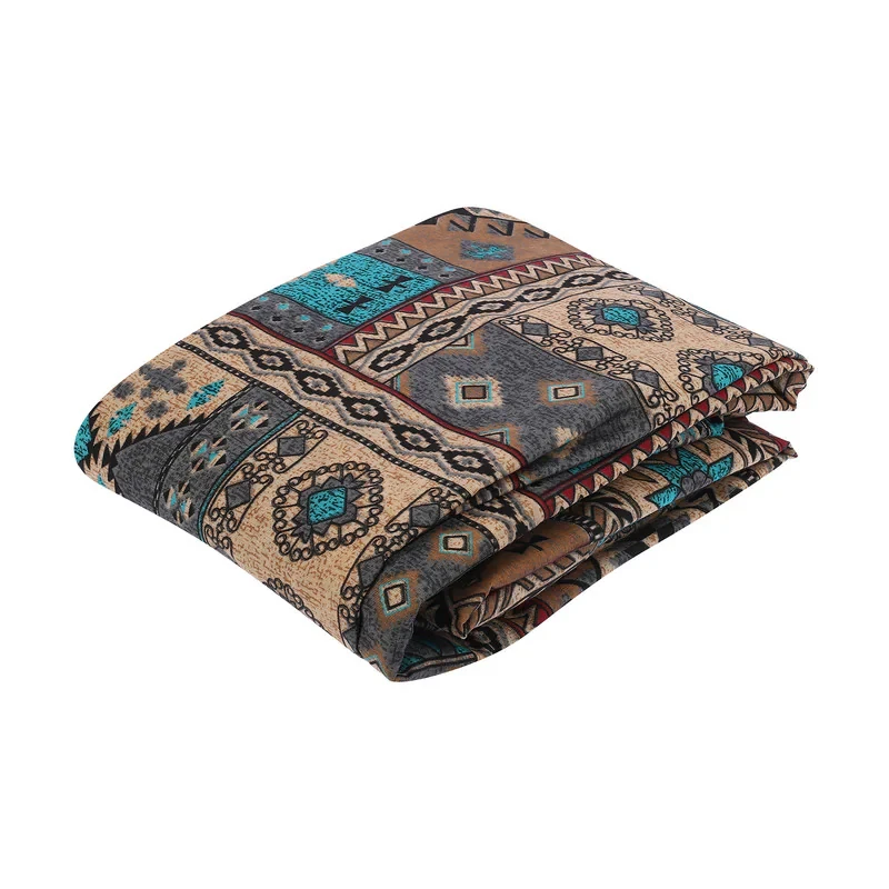 ملحفه تترون ناتوسا مدل عالی قاپو یک نفره سایز 200x90 سانتی‌متر