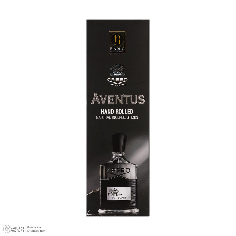 عود رامو مدل 003 رایحه ادکلن AVENTUS بسته 20 عددی