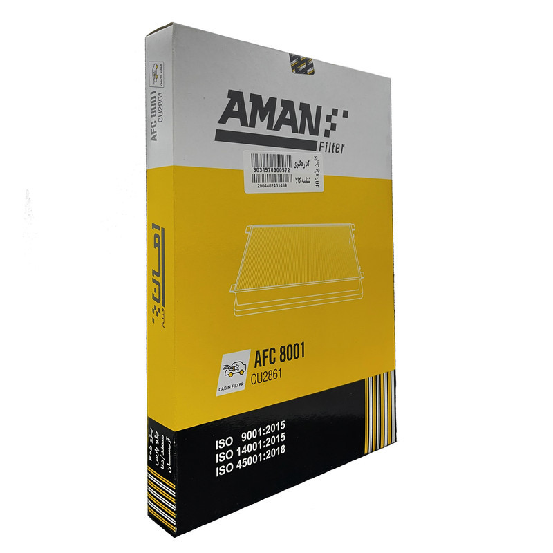 فیلتر کابین خودرو امان مدل عطری مناسب برای پژو 405 و 405 SLX