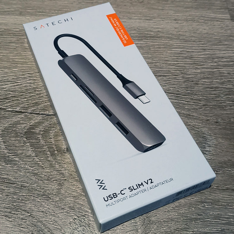 هاب 6 پورت USB-C  ساتچی مدل SLIM V2