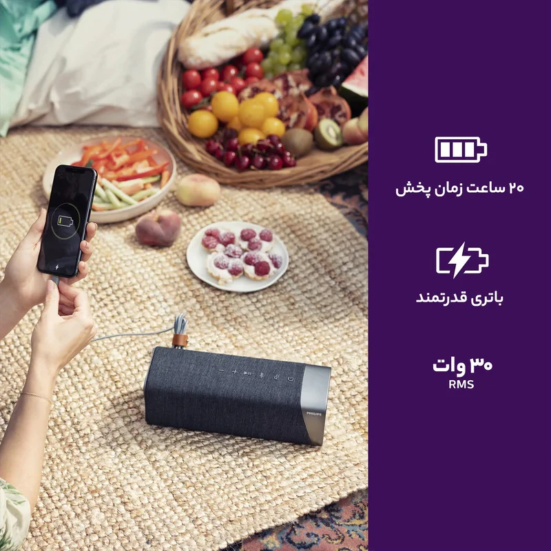 اسپیکر بلوتوثی قابل حمل فیلیپس مدل TAS5505