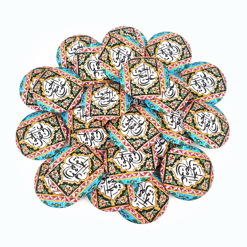 مگنت خندالو طرح عید غدیر کد 6172 بسته 50 عددی