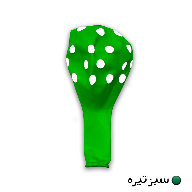 بادکنک مدل خالدار بسته ده عددی