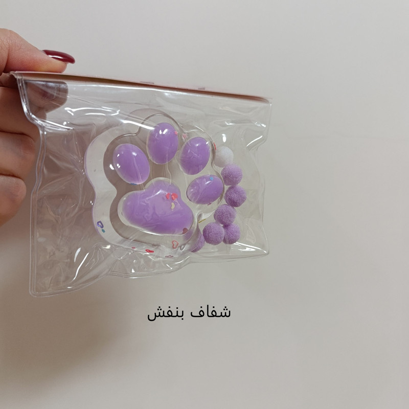 فیجت ضد استرس مدل اسکوییشی طرح پنجه گربه
