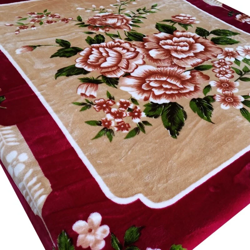 پتوی گلبافت مدل برتر کد 219 سایز 160x220 سانتی متر